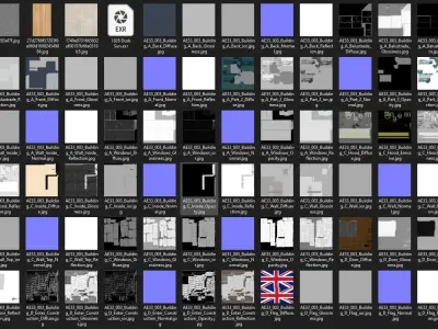 Apartment Model proposed hotel in middle of city 3D model