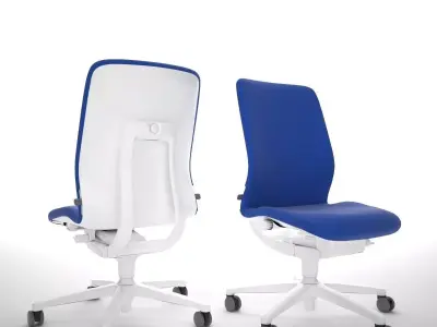 3D Wilkhahn AT office chair 187-7 3D model