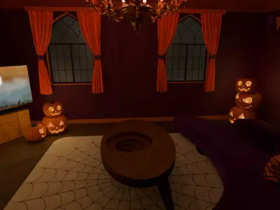 The Halloween Room 3D model