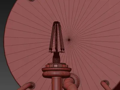 GRILLO SMALL Wall Lamp by Petite Friture 3D model