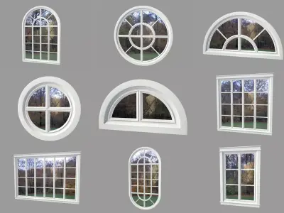 Simple Windows Collection 3D model