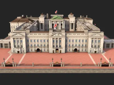 Buckingham Palace 3D model