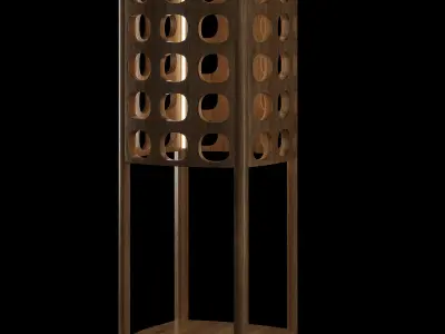Floor lamp Forella by Michele de Lucchi 3D model