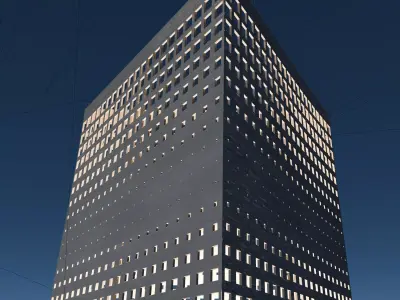 Outdoor sculpture 26O05 3D model