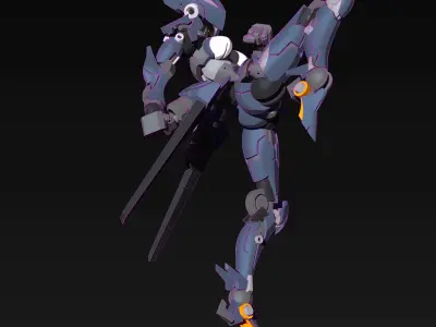 SA-9 Nymph 3D print model