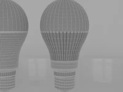 LED Bulb Light  3D model