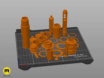 Darth Maul lightsaber 3D print model