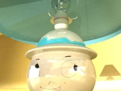 Little Table Lamp 3D model