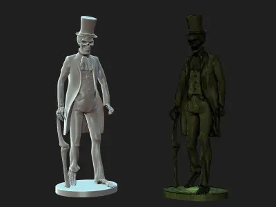 mister sceleton 3D model