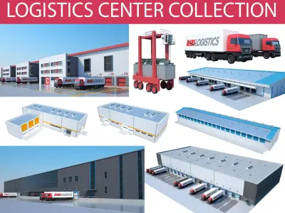 Logistics Center Collection 3D model