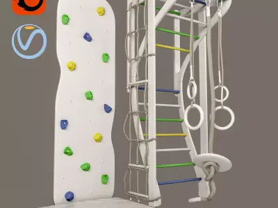 Childrens sports complex ARFA3 3D model