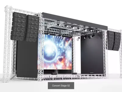 Event and Concert Stage Bundle Pack 