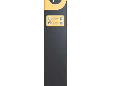 Parking meter 3D model