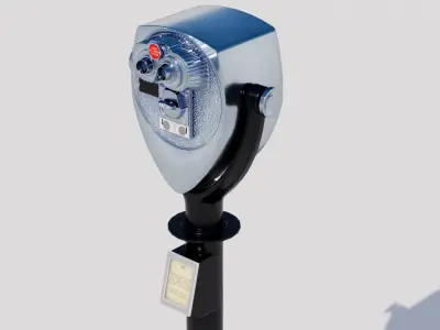 Tower Viewer Low-poly 3D model