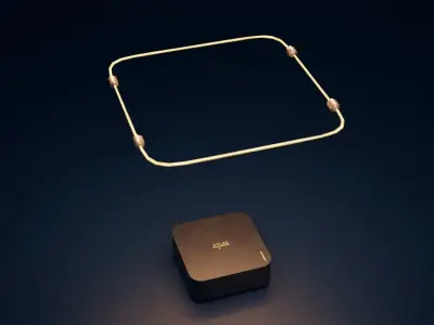 Sci fi lamp Atlas Low-poly 3D model