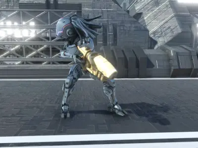 RoboMOD  Low-poly 3D model