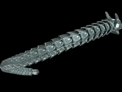 Concept Dragon 001 Free 3D model