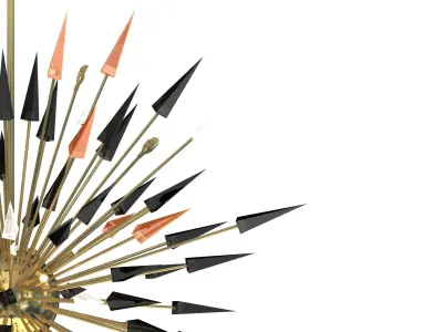 Outburst Chandelier - By koket style 3D model