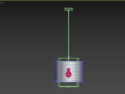 BRIDEKIRK Suspension lamp 3D model