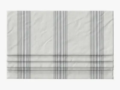 Roman Shade 01 3D model