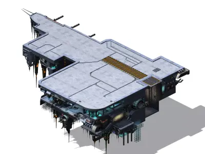 Future City - Universe City 05 3D model