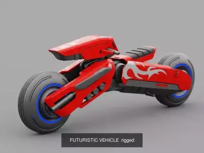 CONCEPT BIKE COLLECTION 3D Model Pack