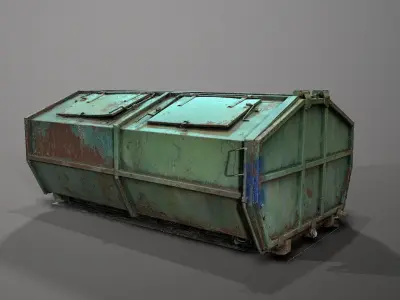 Garbage Container 3D model