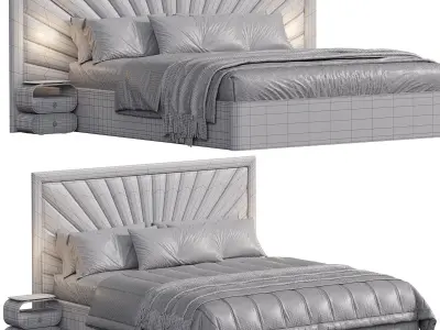 Bed KRMP 03 3D model