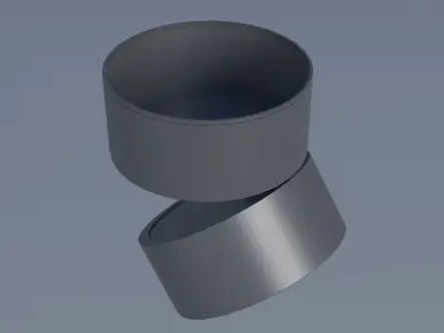 ceiling Light Low-poly 3D model