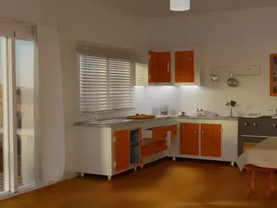 Apartment 3D 3D model