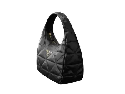 bag-PRADA quilted bag Low-poly 3D model