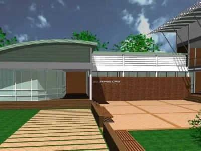 Small library 2003 3D model