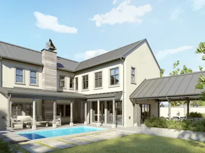 Set 5 - VRay C4D - 8 x Interior and Exterior Scenes 3D Model Pack