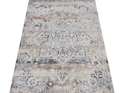 Rug Set 2 pcs area 3D model