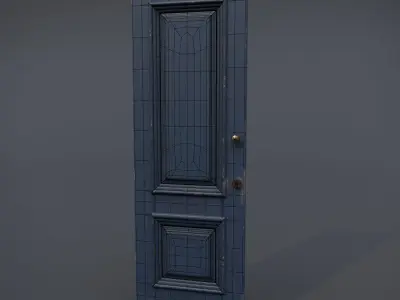 Slim Door 3D model