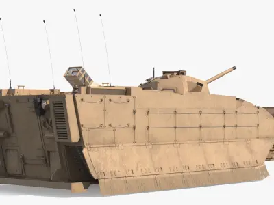  EFV Amphibious Personnel Carrier Floating Wet 