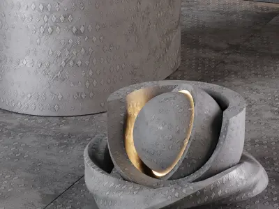 Microcement self-leveling floor 02 Texture