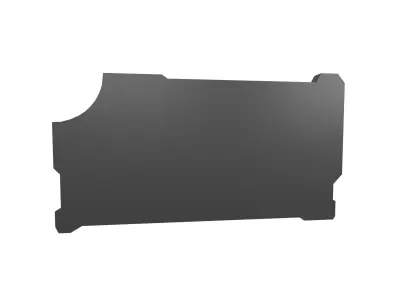 UHD High tech Graphical Interface v10 002 Low-poly 3D model