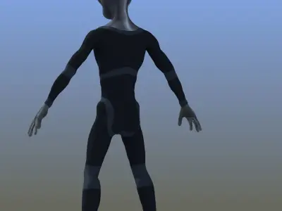Grey Alien 3D model