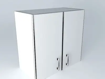 Cabinets cabinet with two doors Free 3D model