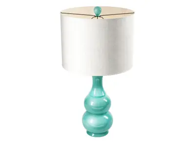 Purcellville Ceramic Table Lamp 3D model