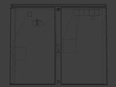 Large Electrical Box 1 3D model