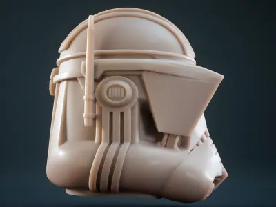 Commander Cody Helmet Star Wars 3D print model