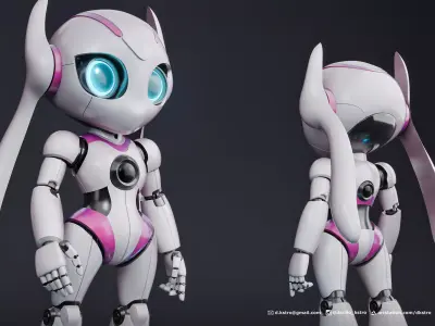 PW01 Droid - 3D printing 3D print model