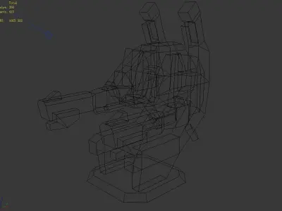 Machinery - Turret 04 3D model