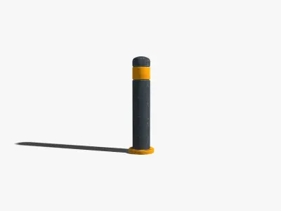 Road Traffic Cones Low-poly  Low-poly 3D model