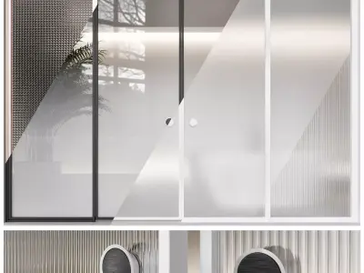 Madras door suite 3D model