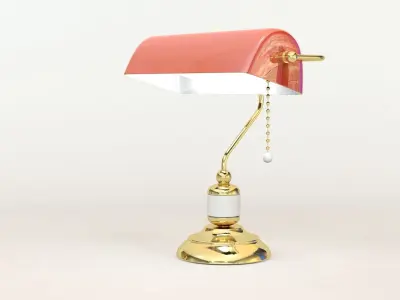 Desk Lamp 3D model 25
