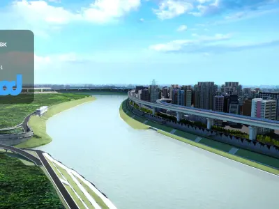 S2 Highway 01 3D model