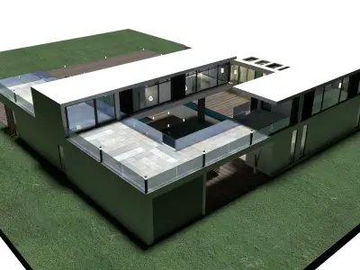 Modern Villa 3D model
